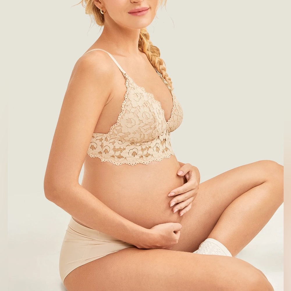 Momanda Lace Nursing Bra